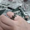 Anello a cerchio Cemetery di Chrome Hearts Anello a cerchio Cemetery di Chrome Hearts