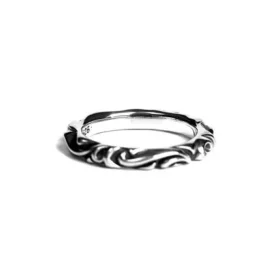 Anello a spirale Chrome Hearts Scroll