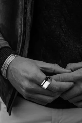 Anello con croce Big Pj