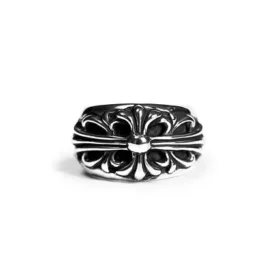 Anello floreale Chrome Hearts