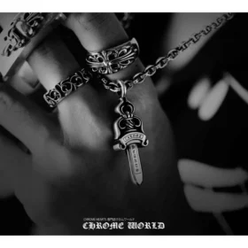 Anello floreale Chrome Hearts