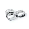 Anello girevole con CH Plus minuscolo