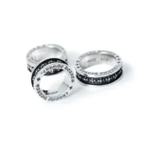 Anello girevole con CH Plus minuscolo