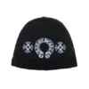 Berretto Chrome Hearts Horseshoe Skull Cap – Nero Berretto Chrome Hearts Horseshoe Skull Cap – Nero