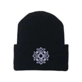 Berretto Chrome Hearts Plus Cross – Nero