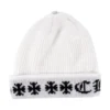 Berretto in cashmere Chrome Hearts Big Daddy – Bianco Berretto in cashmere Chrome Hearts Big Daddy – Bianco