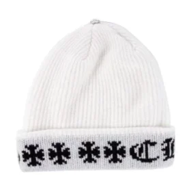 Berretto in cashmere Chrome Hearts Big Daddy – Bianco Berretto in cashmere Chrome Hearts Big Daddy – Bianco
