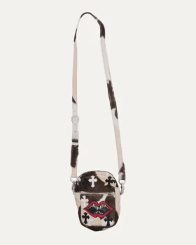Borsa Taka in pelle di vacchetta Chrome Hearts Matty Boy Chomper