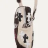 Borsa Taka in pelle di vacchetta Chrome Hearts Matty Boy Chomper Borsa Taka in pelle di vacchetta Chrome Hearts Matty Boy Chomper