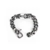 Bracciale a maglie fantasiate con ciondolo a forma di Dagger