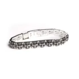Bracciale CH Plus con motivo quadrato