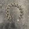 Bracciale con anello doppio B di Chrome Hearts 