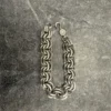 Bracciale con anello doppio B di Chrome Hearts 