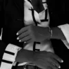 Bracciale con chiodi Chrome Hearts