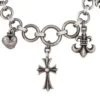 Bracciale con ciondoli Chrome Hearts