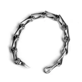 Bracciale con motivo a cerniera Bracciale con motivo a cerniera