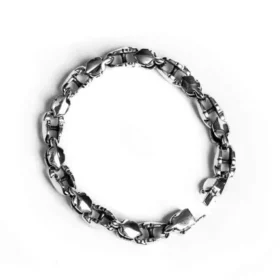 Bracciale con motivo a coda di Fleur
