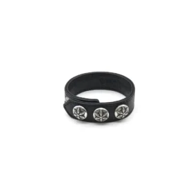 Bracciale in pelle Chrome Hearts 