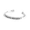 Bracciale piatto con logo CH Plus