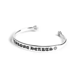 Bracciale piatto con logo CH Plus