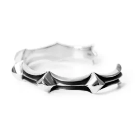 Bracciale rigido con gemma grande