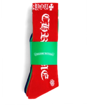 Calze bianche con la scritta “Fuck You” di Chrome Hearts Calze bianche con la scritta “Fuck You” di Chrome Hearts