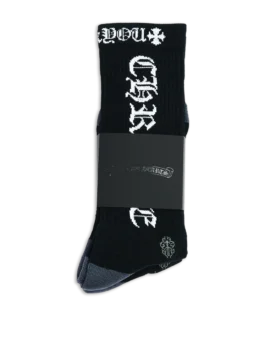 Calze Chrome Hearts blu, bianche e gialle Calze Chrome Hearts blu, bianche e gialle