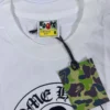 Camicia Bape X Chrome Hearts Bianca