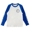 Camicia Chrome Heart blu e bianca Camicia Chrome Heart blu e bianca