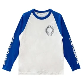 Camicia Chrome Heart blu e bianca
