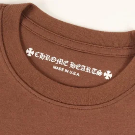 Camicia Chrome Hearts marrone