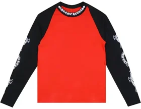 Camicia Chrome Hearts nera e rossa