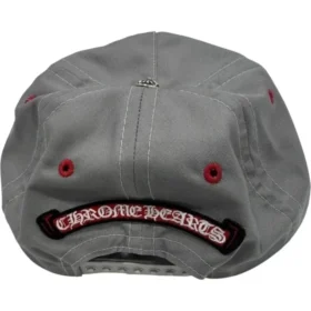 Cappellino a 5 pannelli Chrome Hearts Gas Station grigio