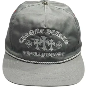 Cappellino a 5 pannelli Chrome Hearts Gas Station grigio