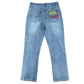 Chrome Hearts Jeans in denim con scritta