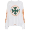 Chrome Hearts Manica Lunga Bianca