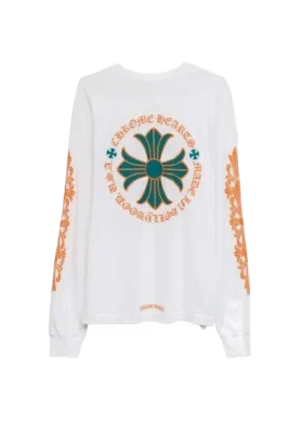 Chrome Hearts Manica Lunga Bianca