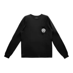 Chrome Hearts Manica Lunga Nero
