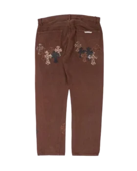 Chrome Hearts Nyfw Levi’s Cross Patch Jeans con stampa leopardata