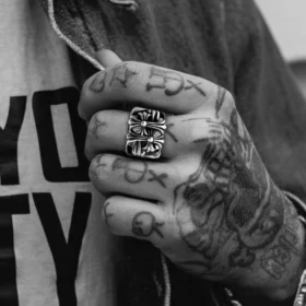 Chrome Hearts Square Cemetery Ring Chrome Hearts Square Cemetery Ring