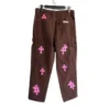 Chrome Style Brown Carpenter Hearts Pantaloni Chrome Style Brown Carpenter Hearts Pantaloni