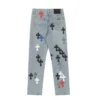Chrome Style Levi’s Hearts Red Jeans Chrome Style Levi’s Hearts Red Jeans