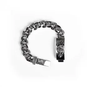 Ciondolo a forma di cuore Bracciale con Fancy Chain
