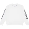Felpa Chrome Hearts con lettere sul collo Felpa Chrome Hearts con lettere sul collo