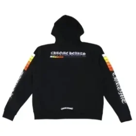 Felpa con cappuccio Chrome Hearts Boost nera