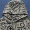 Felpa con cappuccio Chrome Hearts con logo assortito Felpa con cappuccio Chrome Hearts con logo assortito