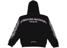 Felpa con cappuccio Chrome Hearts Matty Boy con logo sulla spalla