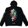 Felpa con cappuccio Chrome Hearts Multi Color Cross Cemetery Felpa con cappuccio Chrome Hearts Multi Color Cross Cemetery