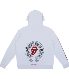 Felpa con cappuccio Chrome Hearts Rolling Stones Felpa con cappuccio Chrome Hearts Rolling Stones