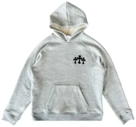Felpa con cappuccio Chrome Hearts Triple Cross “Grey”